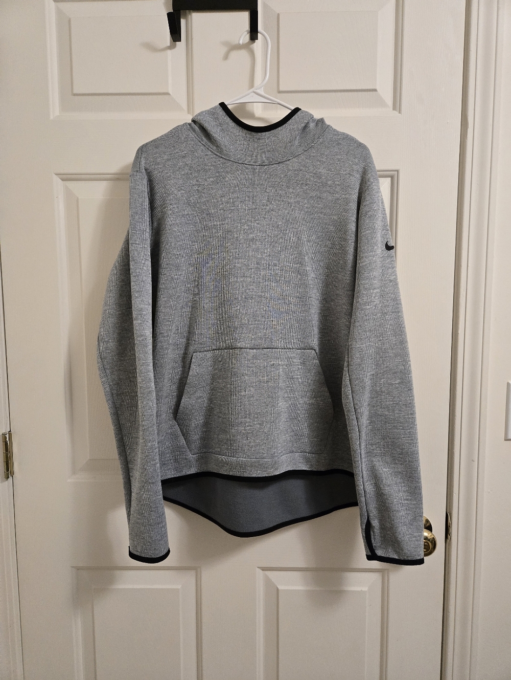 Nike Dri-Fit Womens Therma Hypernatural Gray Hoodie Pullover Size XL